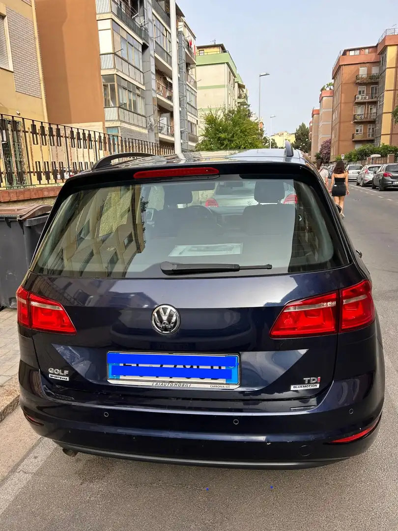 Volkswagen Golf Sportsvan Golf Sportsvan 1.6 tdi Executive 110cv Blu/Azzurro - 1