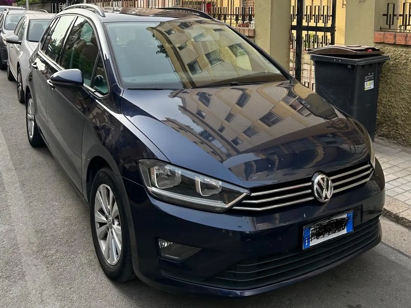 Volkswagen Golf Sportsvan Golf Sportsvan 1.6 tdi Executive 110cv Blu/Azzurro - 2
