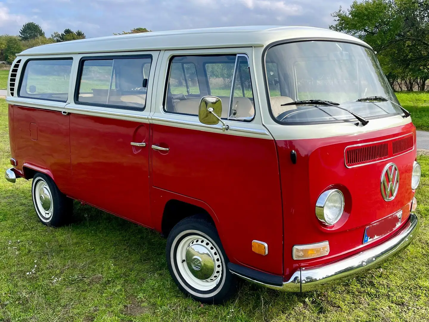 Volkswagen T2 T2a Deluxe, 9 Sitzer Roşu - 2