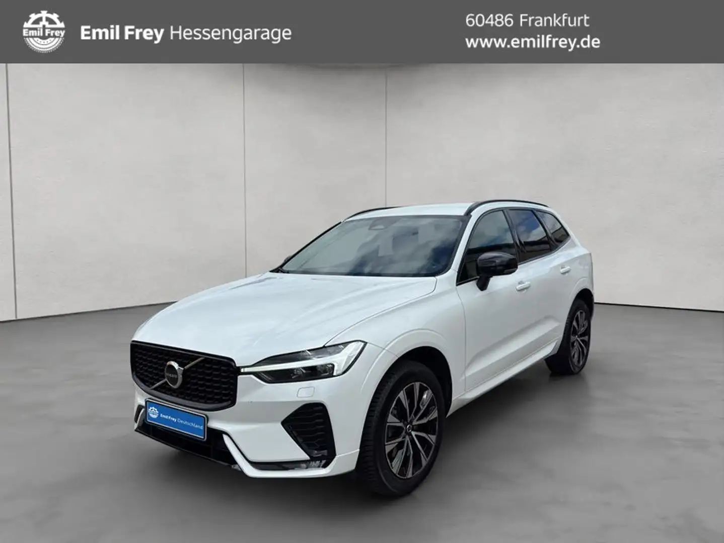 Volvo XC60 XC60 B4 AWD Plus-Dark Aut Leder BLIS PilotAssist Weiß - 1