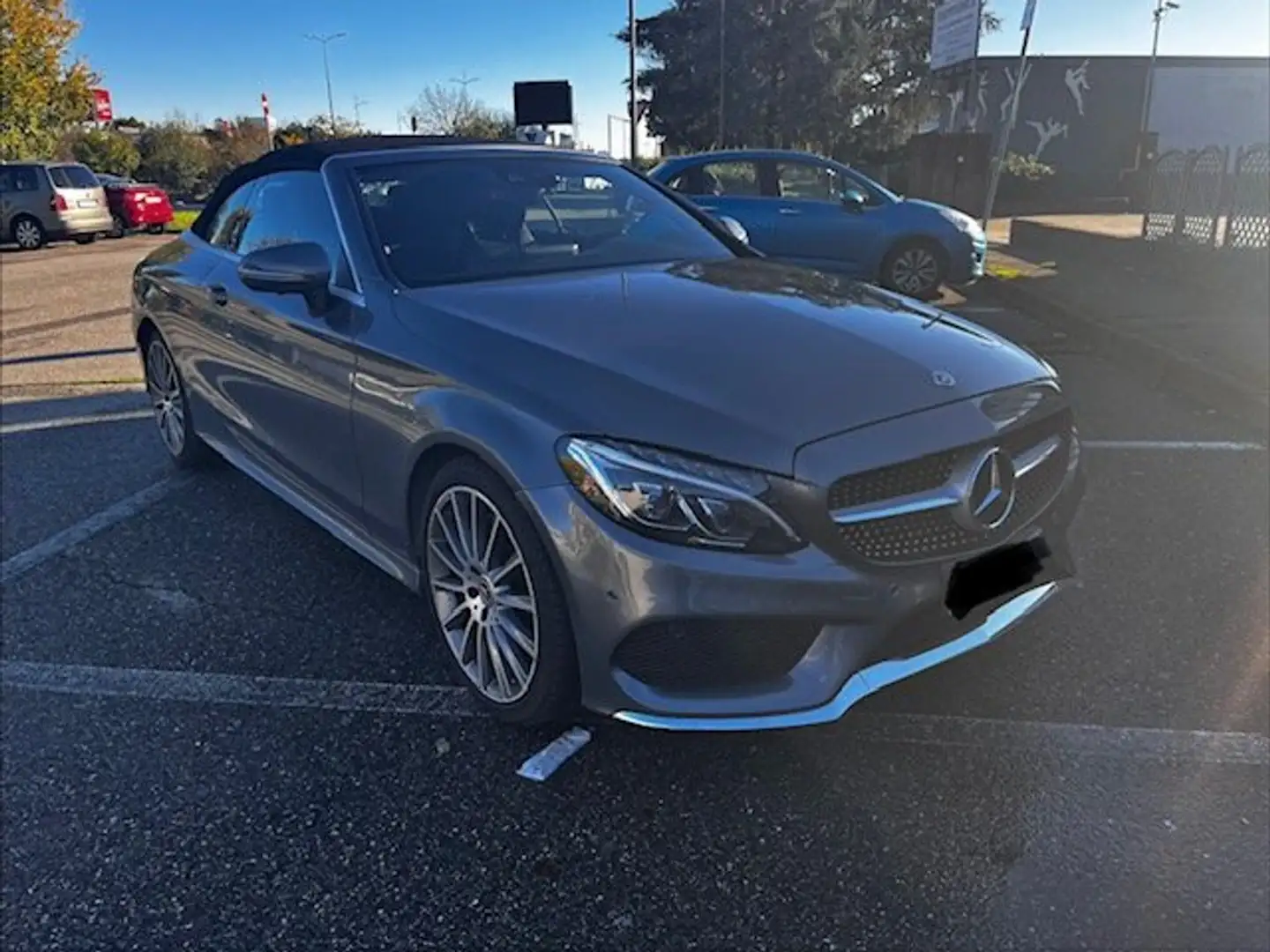 Mercedes-Benz C 220 Cabrio d Premium 4matic auto Grau - 1