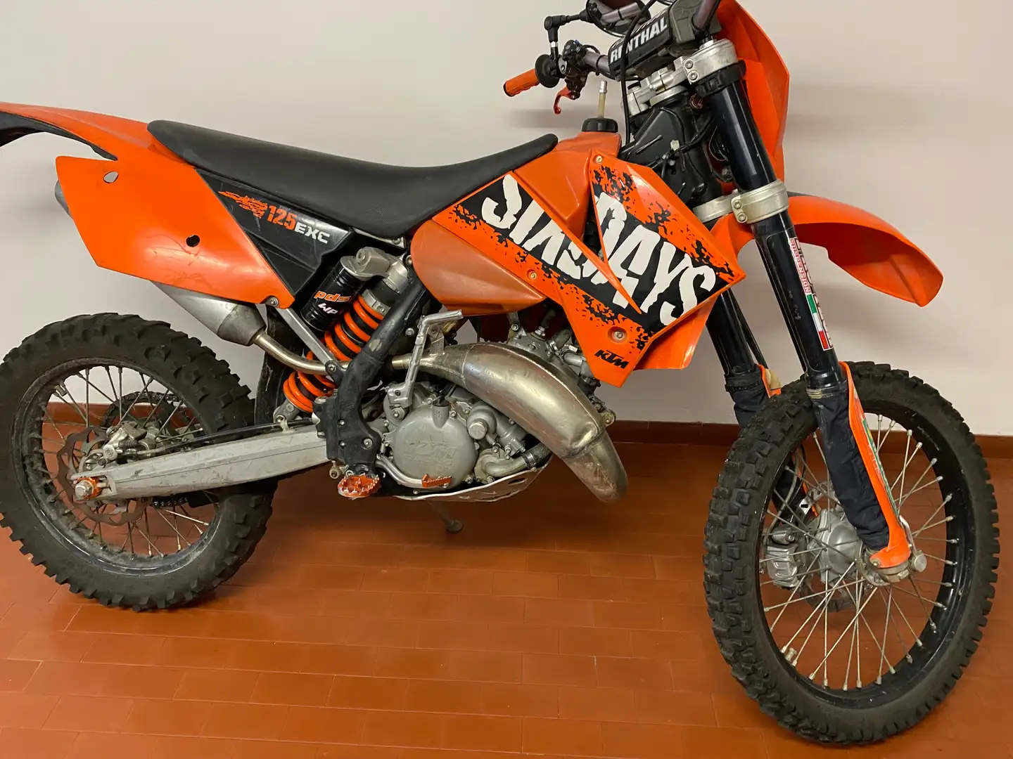 KTM 125 EXC Factory Orange - 1
