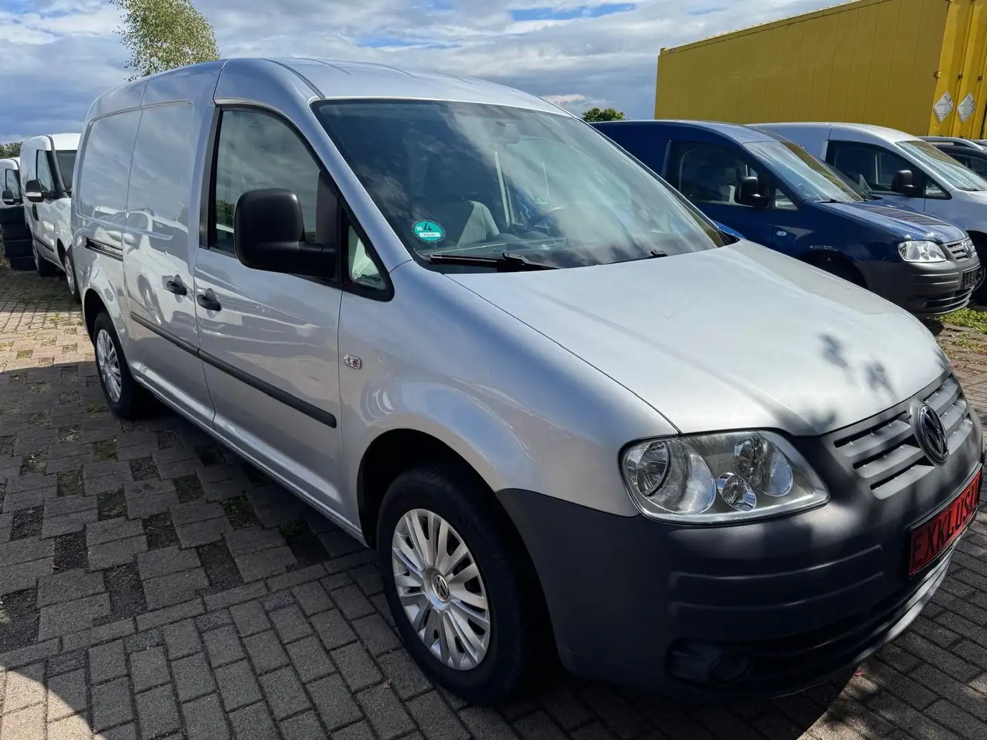 Volkswagen Caddy Maxi Kasten 1,9TDI *AHK*Klima*Flügel*HUneu Silber - 1