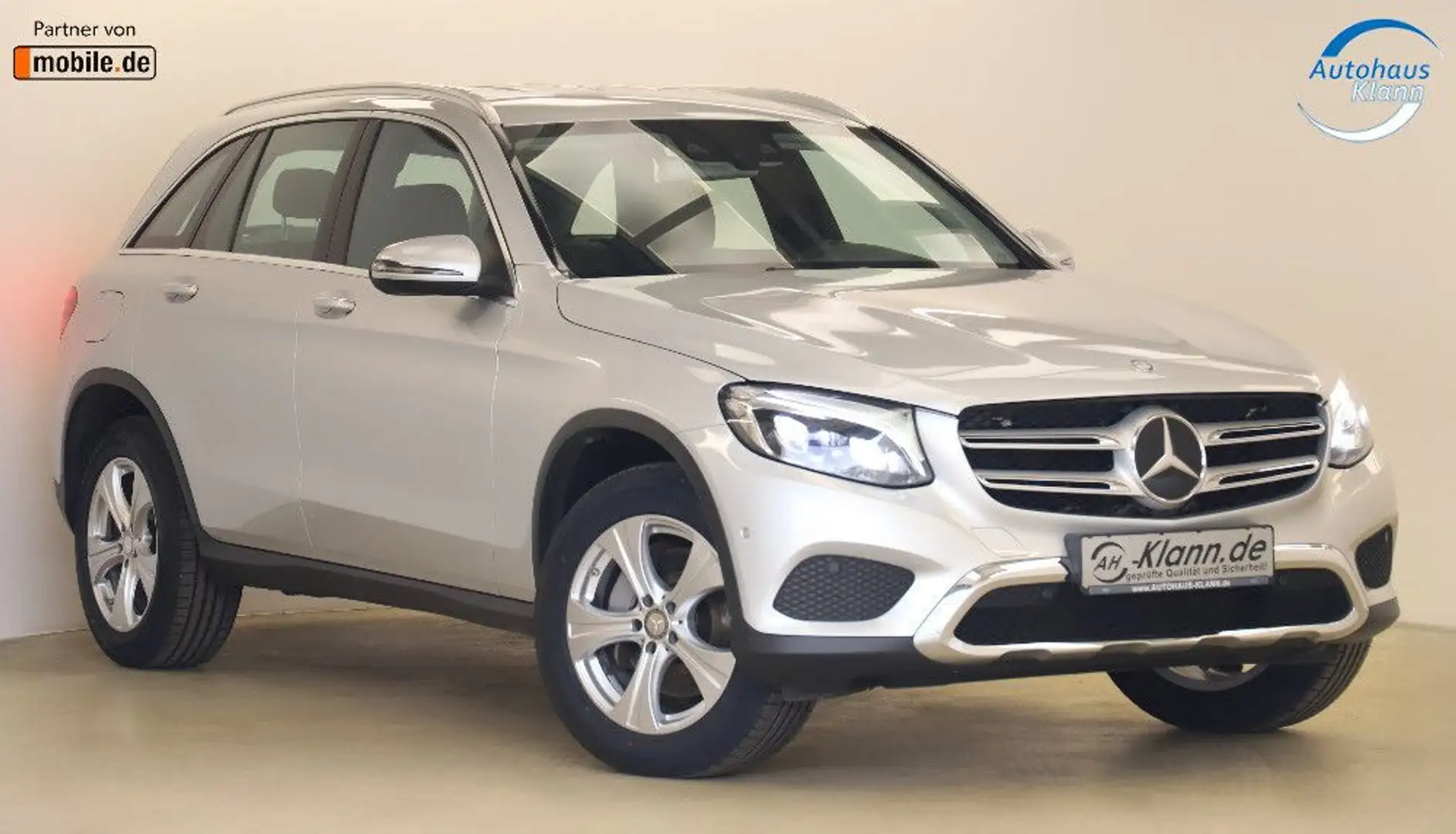 Mercedes-Benz GLC 250 d 204PS 9G 4M Exclusive Burmester ACC Argintiu - 1