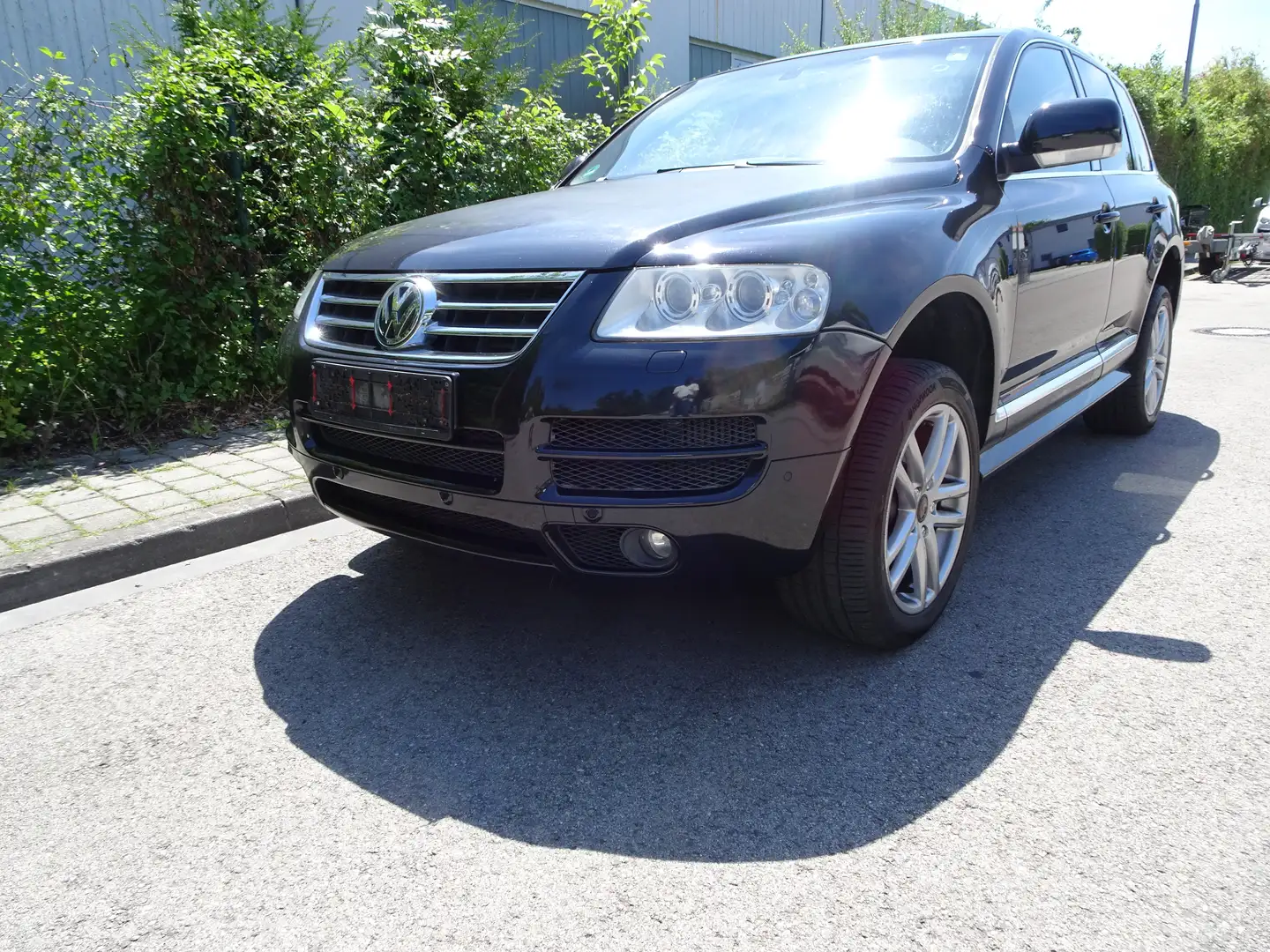 Volkswagen Touareg V6 TDI-130TKM-Motor und Getriebe Tür neu-AHK... Schwarz - 2