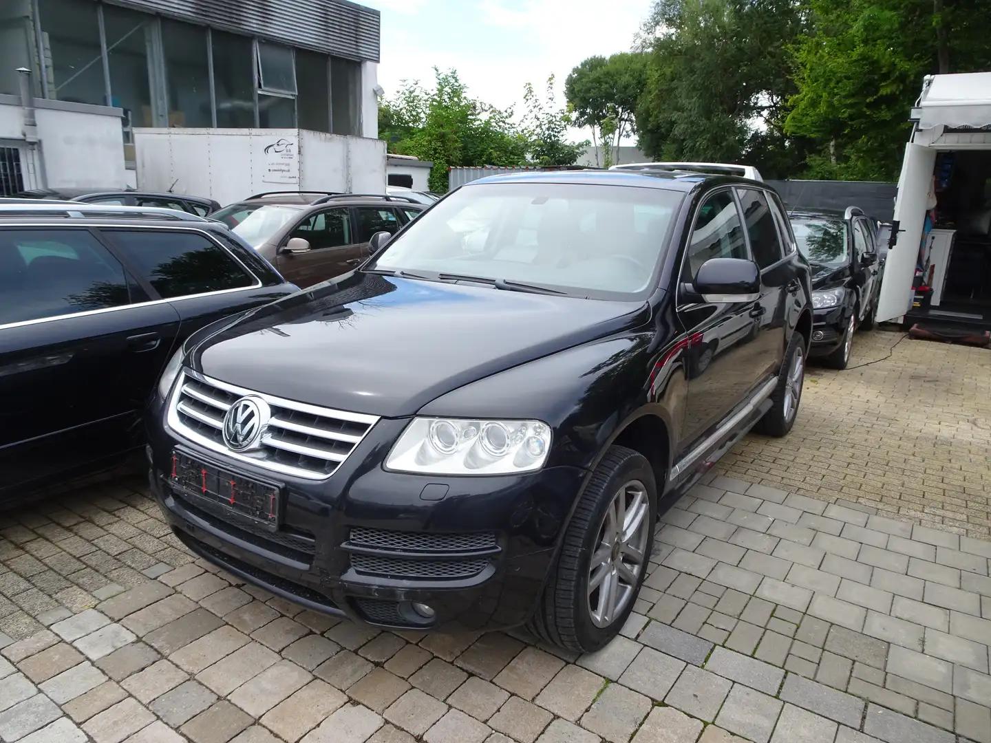 Volkswagen Touareg V6 TDI Individual-130TKM-Motor und Getriebe top 1A Schwarz - 2