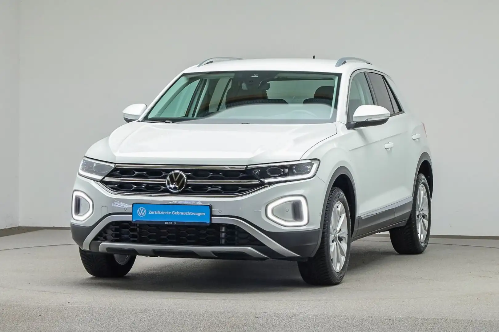 Volkswagen T-Roc T-ROC 1.5 TSI DSG STYLE*AHK*KAMERA*PDC*SHZ*NAVI* Weiß - 2