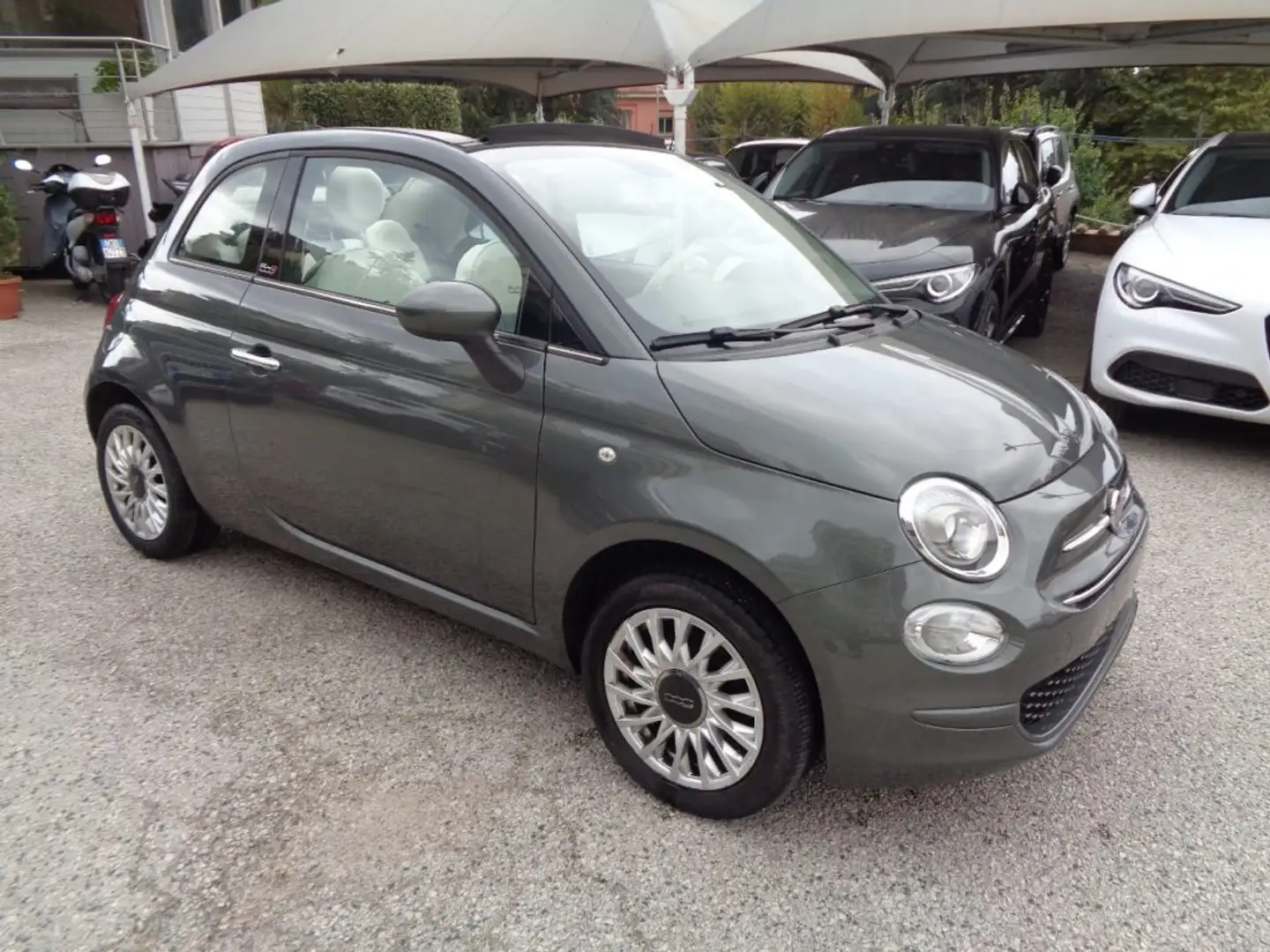 Fiat 500C 1200 LOUNGE 69 CV GPL AUTOM. PDC CLIMAUTO ITALIA Gri - 2