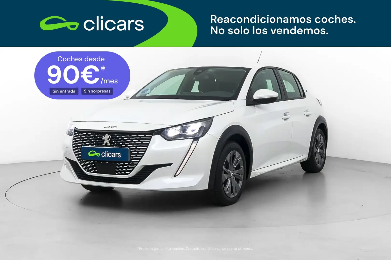 Peugeot 208 Allure Eléctrico 100kW Blanco - 1