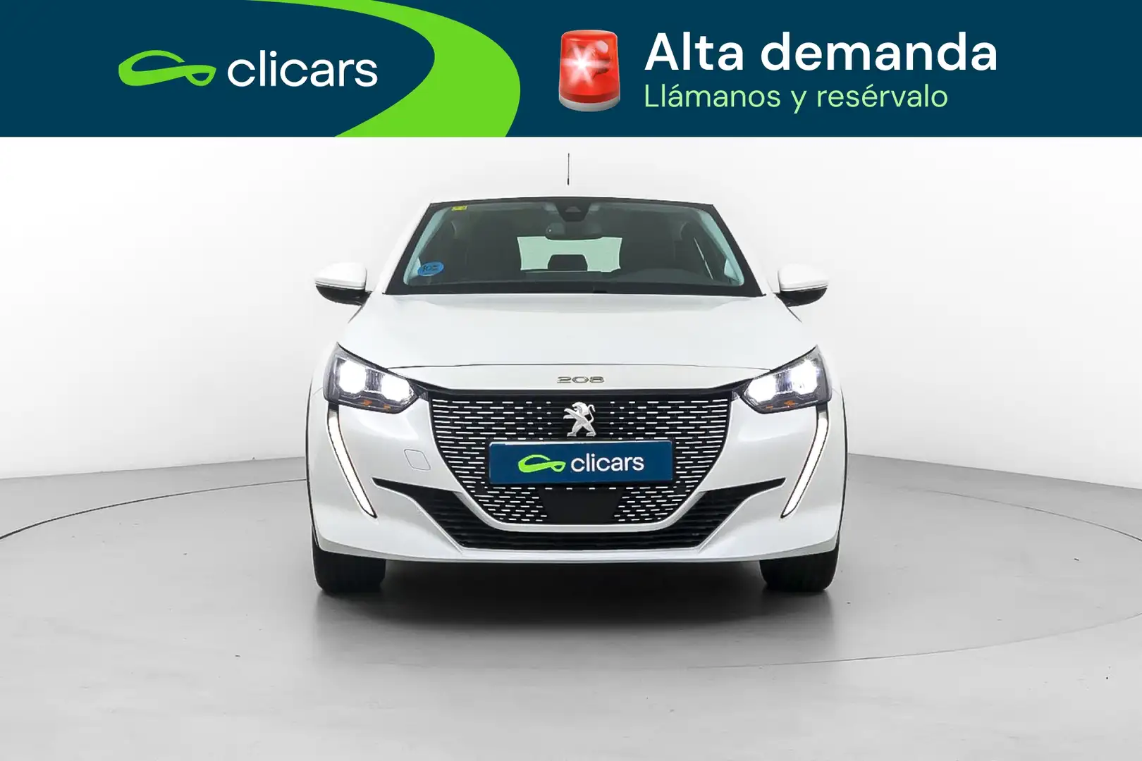 Peugeot 208 Allure Eléctrico 100kW Blanco - 2