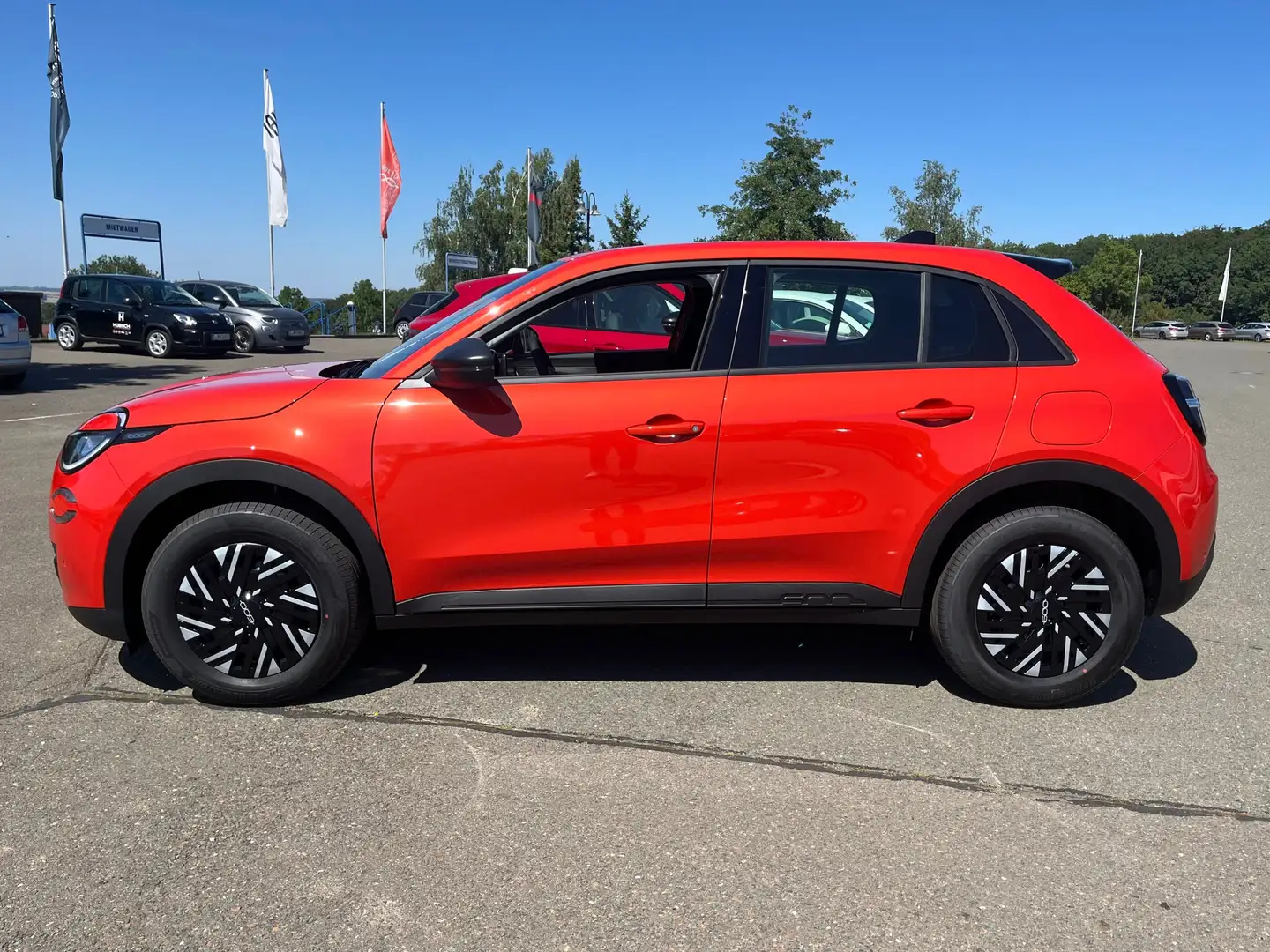 Fiat 600 1.2 Hybrid Sonderedition - sofort Verfügbar! Oranje - 2