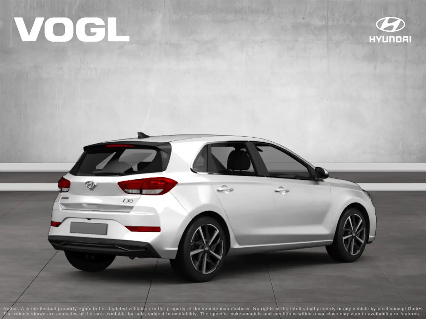 Hyundai i30 FL 5-Türer MY25 1.0 T-GDI 100PS DCT Advantage Blanc - 2