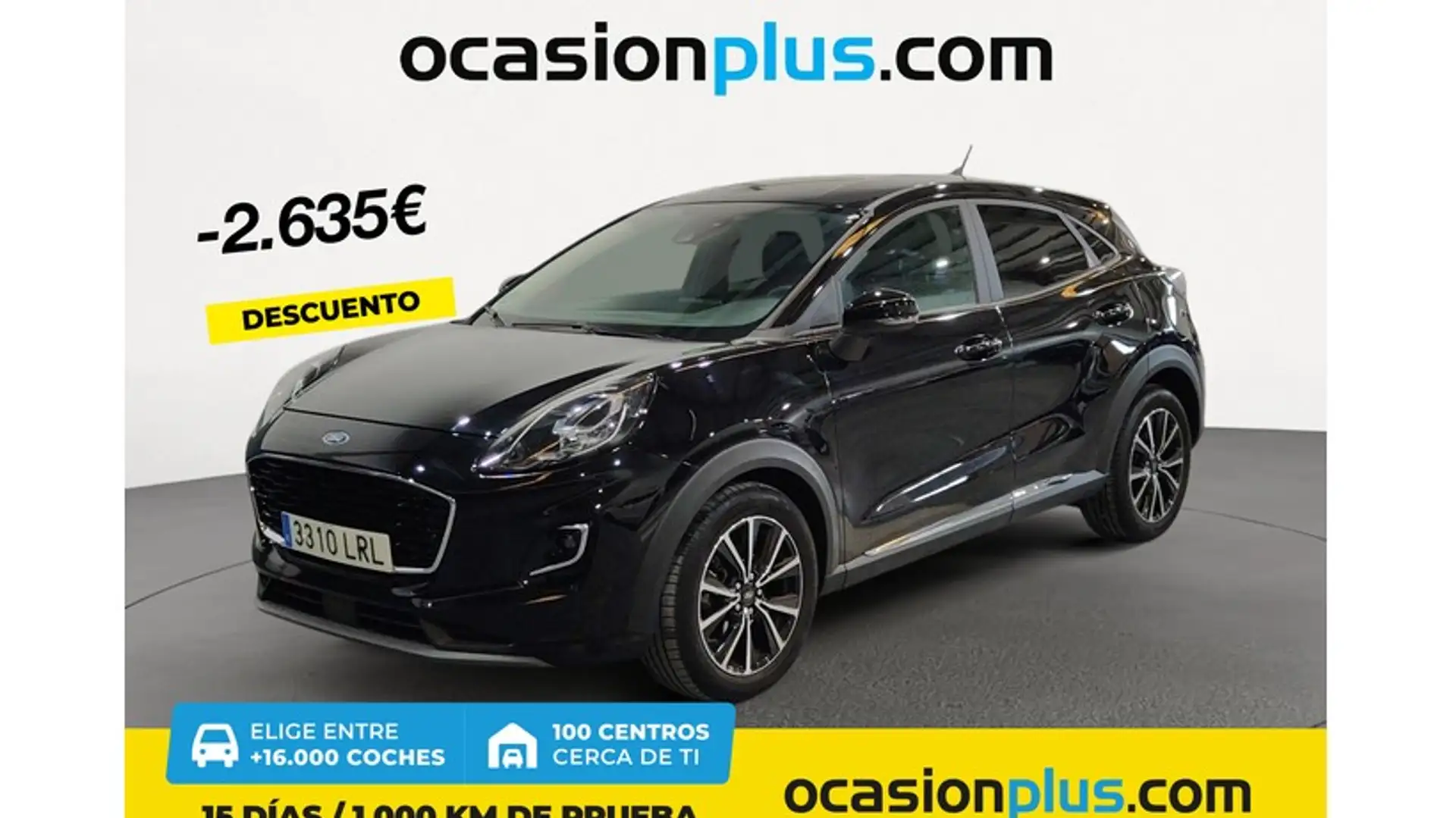 Ford Puma 1.5 Ecoblue Titanium 120 Noir - 1