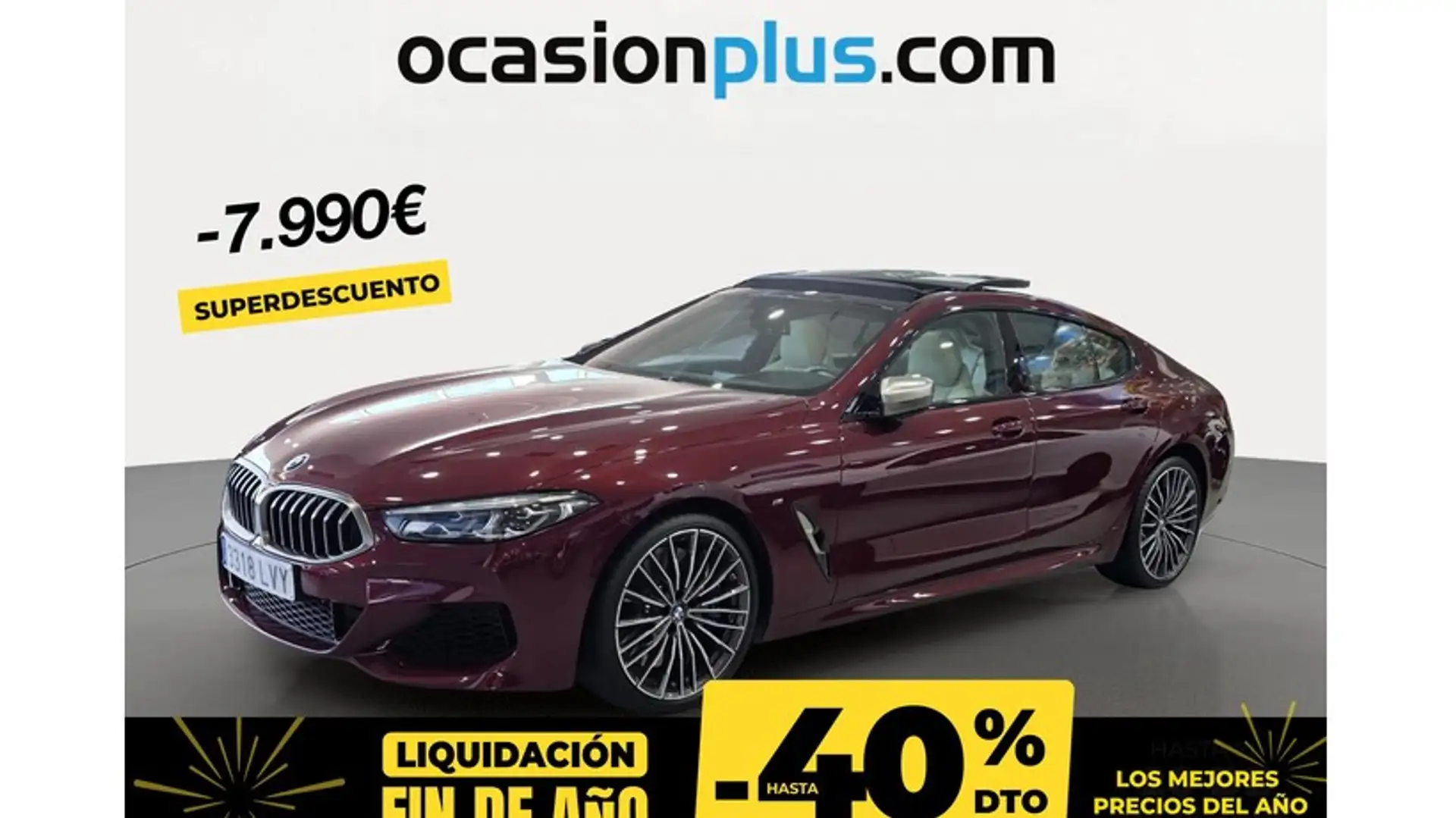 BMW M850 M850i Gran Coupé xDrive Rojo - 1