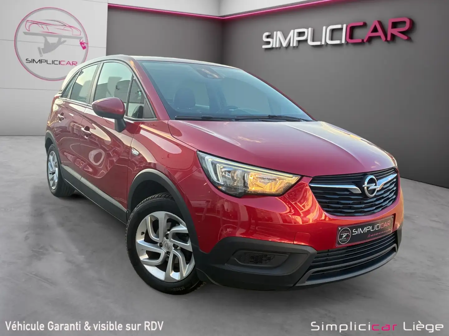 Opel Crossland X Crossland X 1.2i Design Line (EU6.2) Rouge - 1
