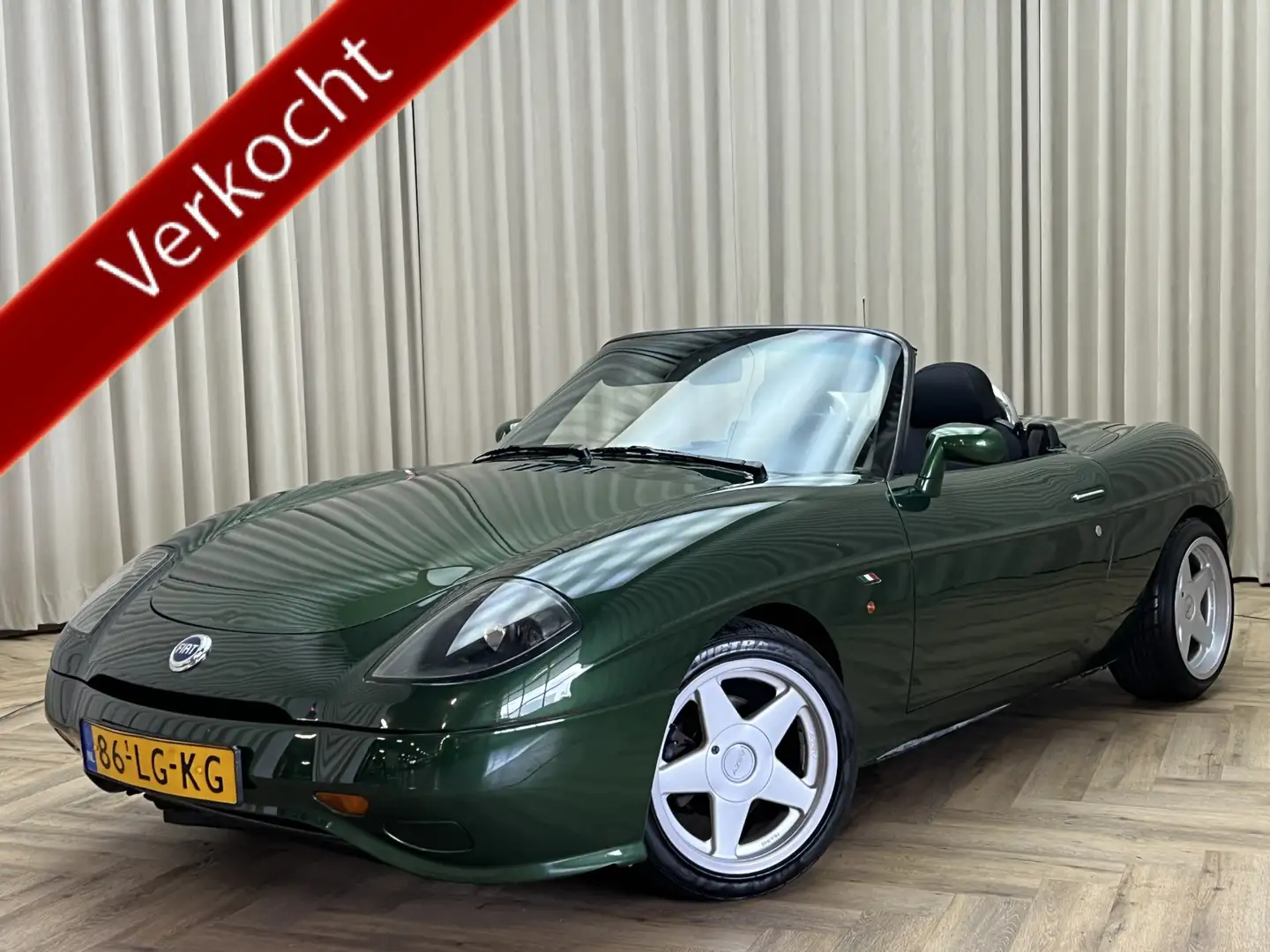 Fiat Barchetta 1.8-16V *Verde Garden* 16" AZEV, Hardtop, Mini-Fer Grün - 1
