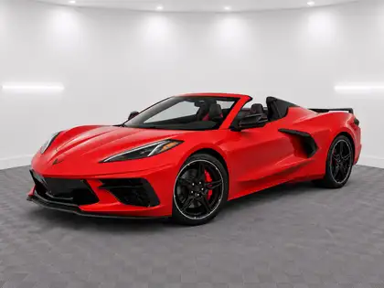 Red 2024 Chevrolet Corvette Convertible Rear-Wheel Drive 8-Speed Automatic