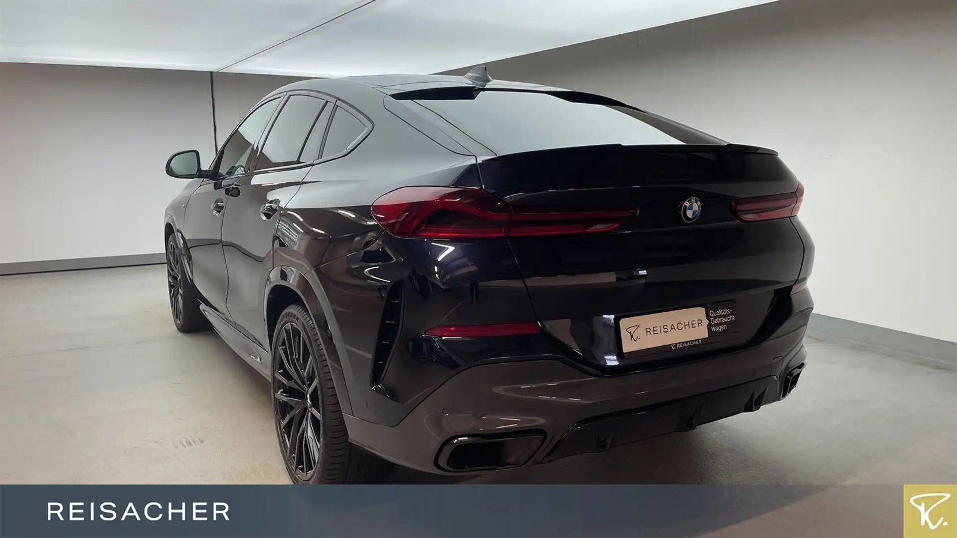 BMW X6 xDrive 40dA M Sport LCProf,Laser,Pano,STH,RFK Schwarz - 2