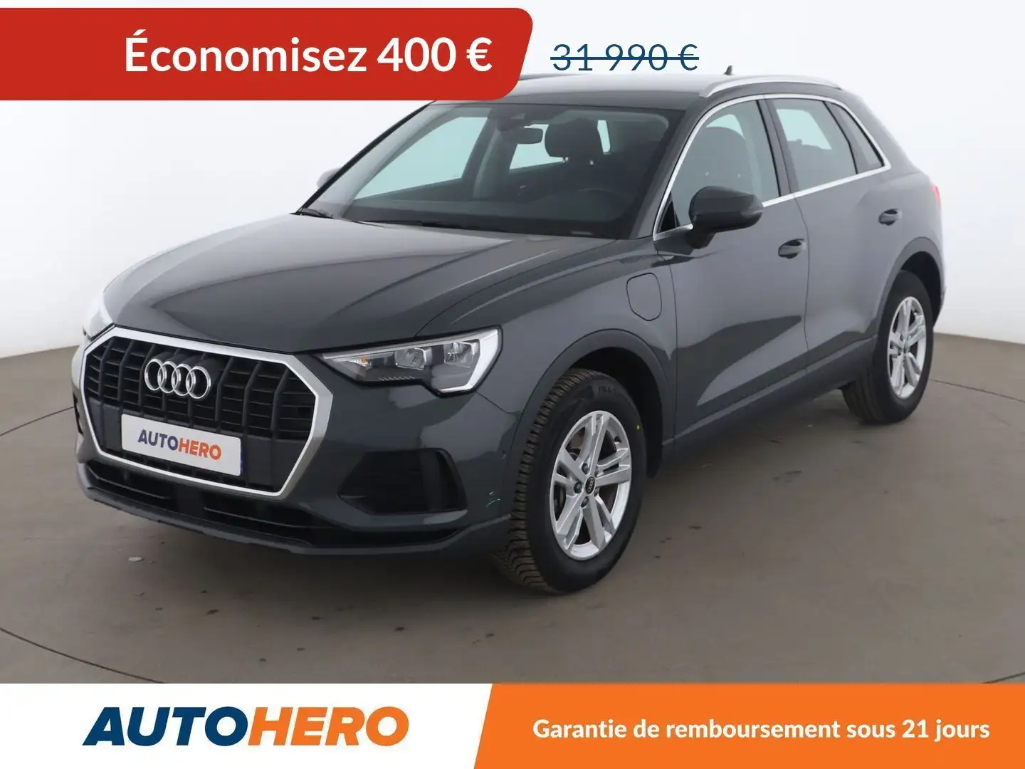 Audi Q3 45 TFSIe Design S Tronic Gris - 1