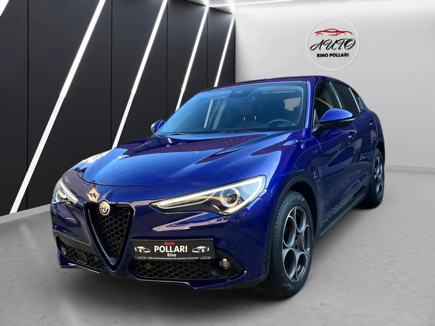 Alfa Romeo Stelvio Sprint Q4 B-Tech Kamera Navi Blau - 1