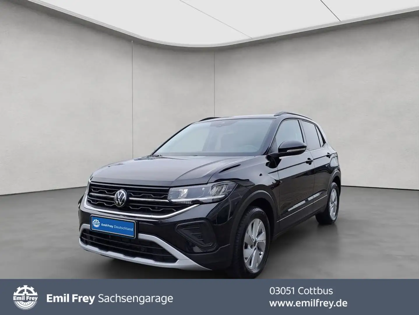 Volkswagen T-Cross 1.0 TSI OPF DSG Life Sitzhzg. vorn Schwarz - 1