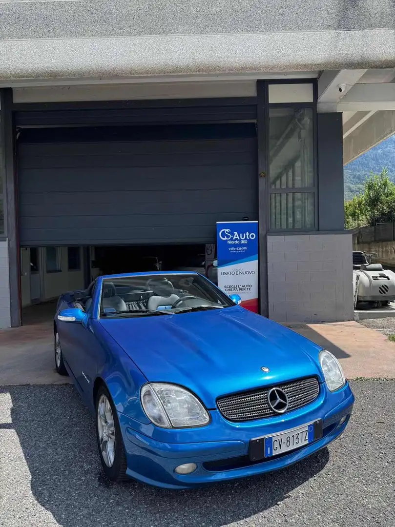 Mercedes-Benz SLK 200 cat Kompressor Evo Bleu - 2
