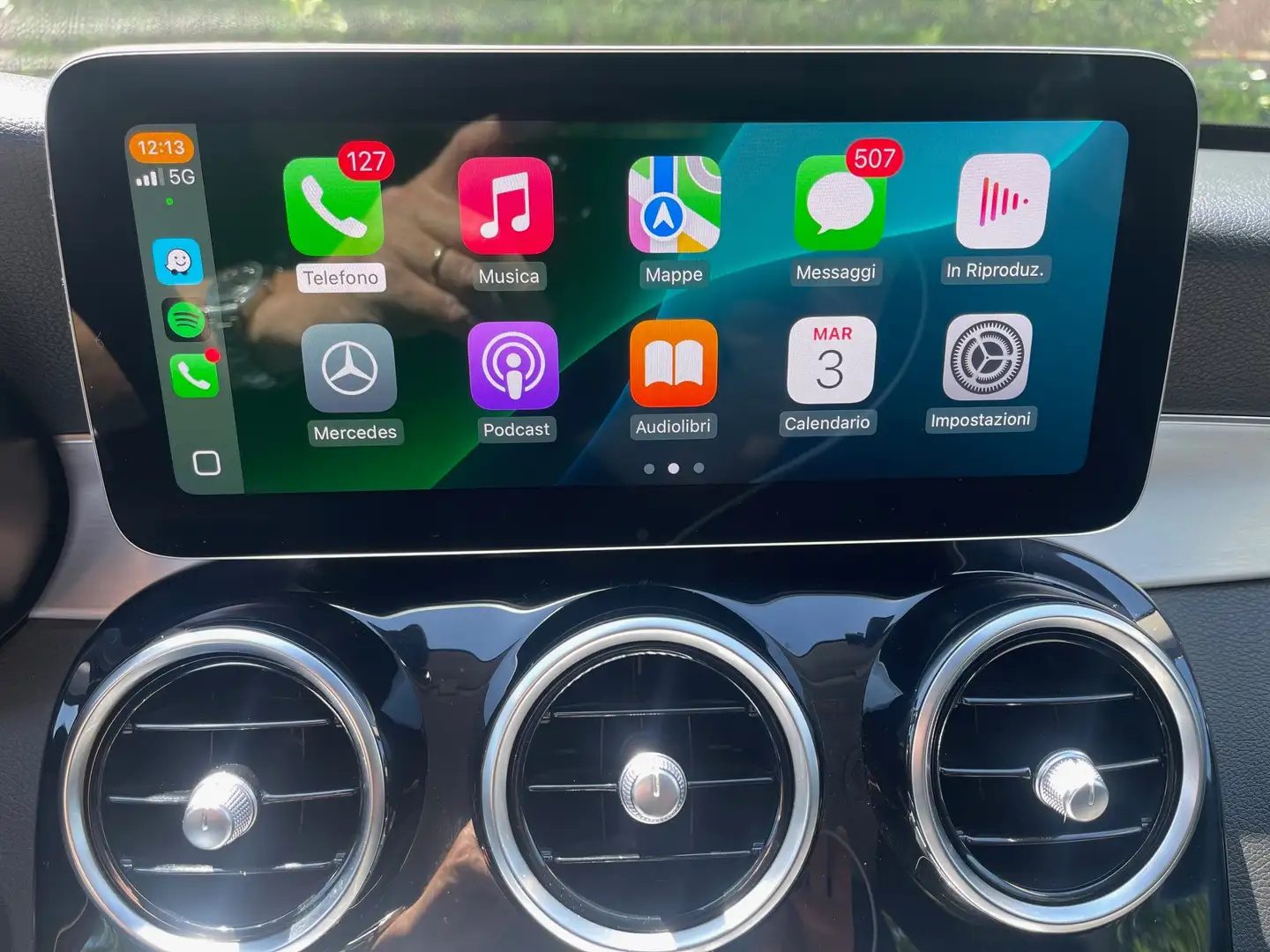 Mercedes-Benz C 300 Classe C-S205 2018 SW SW de eq-power Sport Plus Bianco - 2