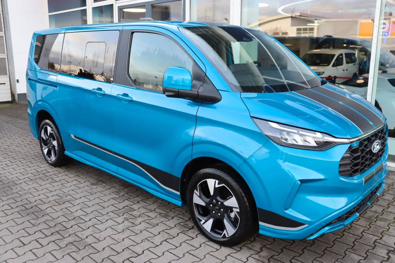 Ford Tourneo Custom Sport 320L1 ALLRAD AHK 3,99% FIN* Blau - 2