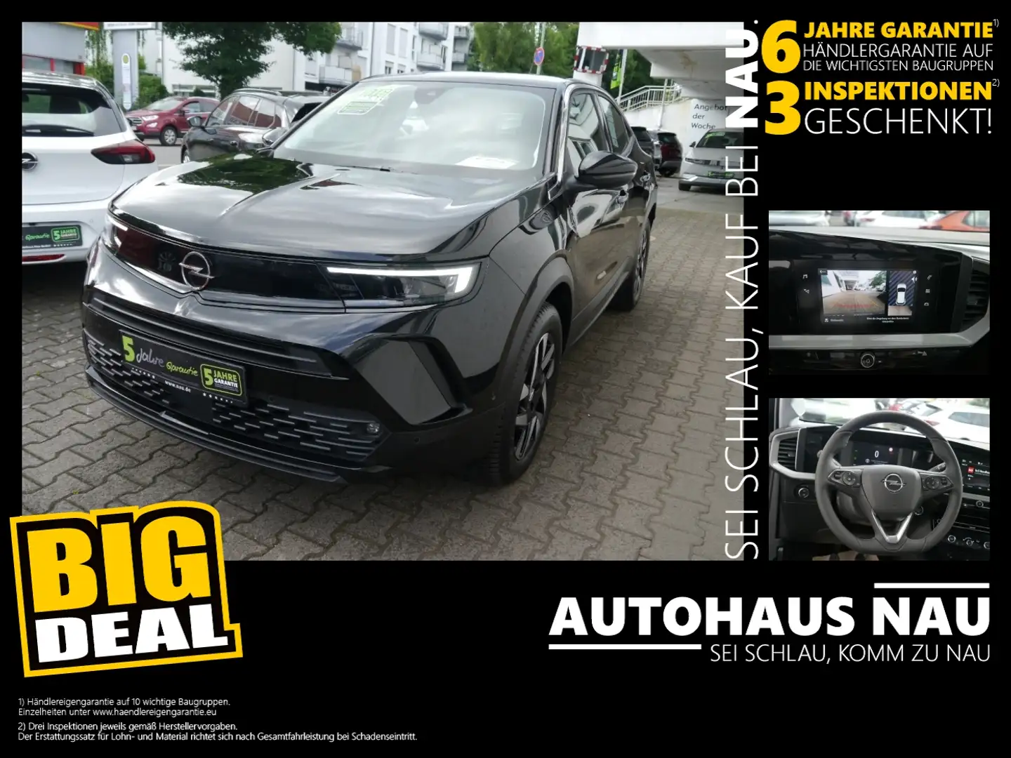 Opel Mokka 1.2 Turbo Elegance Incl.Big Deal Paket Schwarz - 1