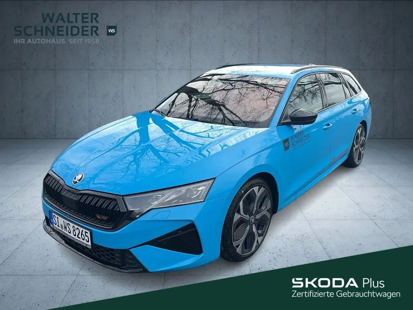 Skoda Octavia Combi RS 2,0 TSI 195 kW RS Blau - 1