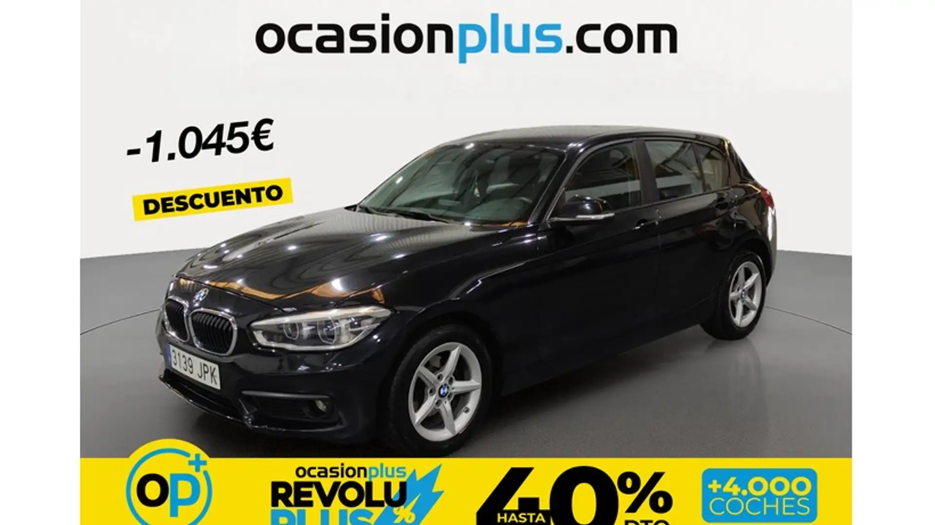 BMW 116 116d Negro - 1