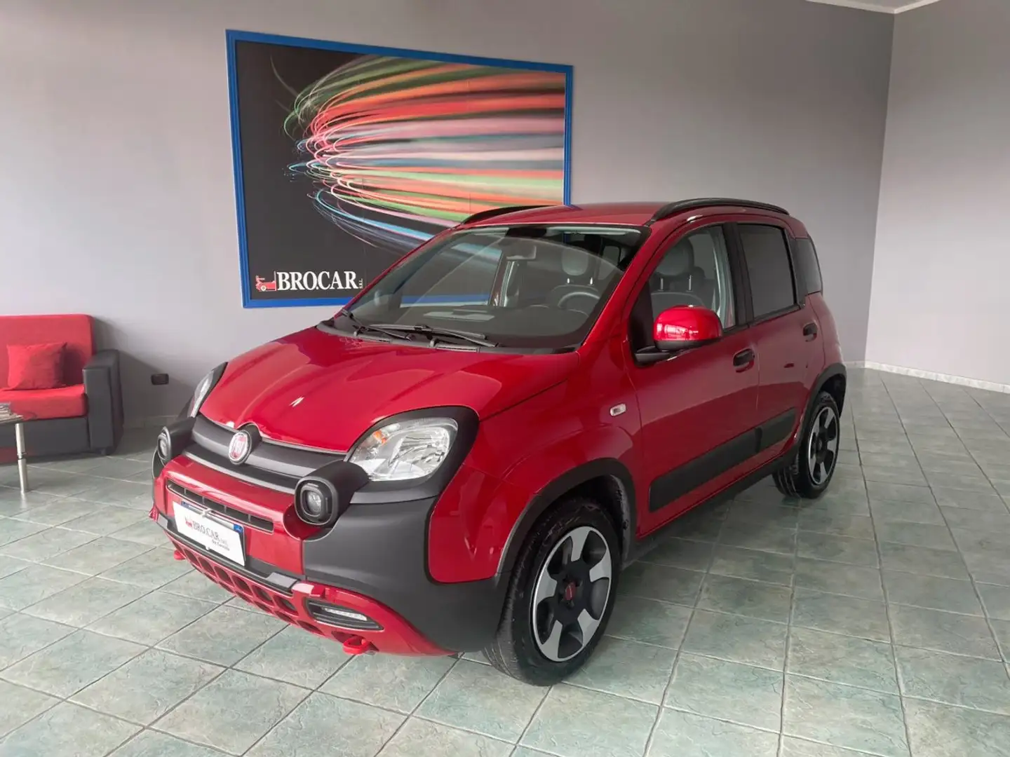 Fiat Panda Panda Cross 1.0 firefly hybrid 70cv Rosso - 1
