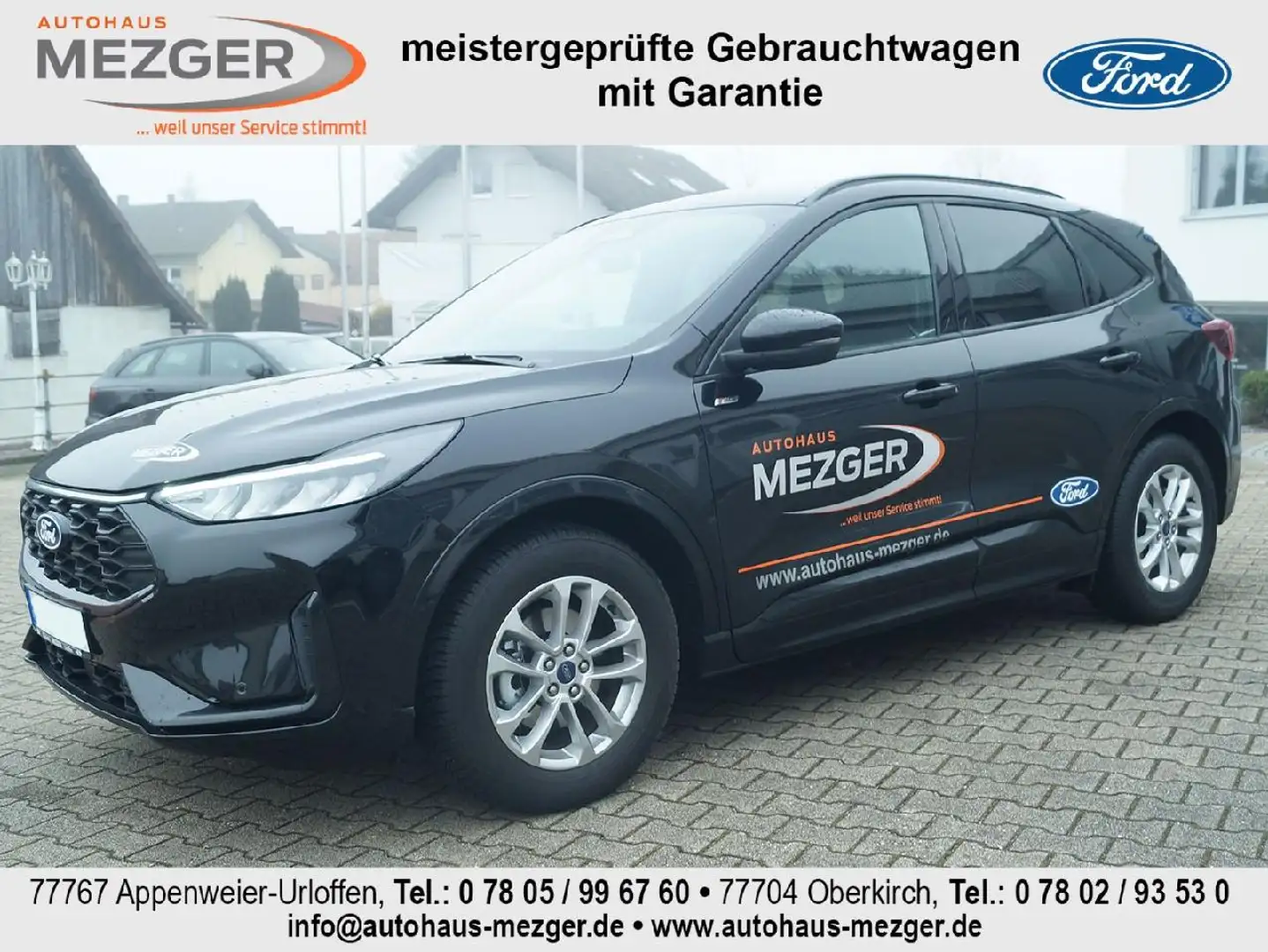 Ford Kuga Hybrid ST-Line Schwarz - 2