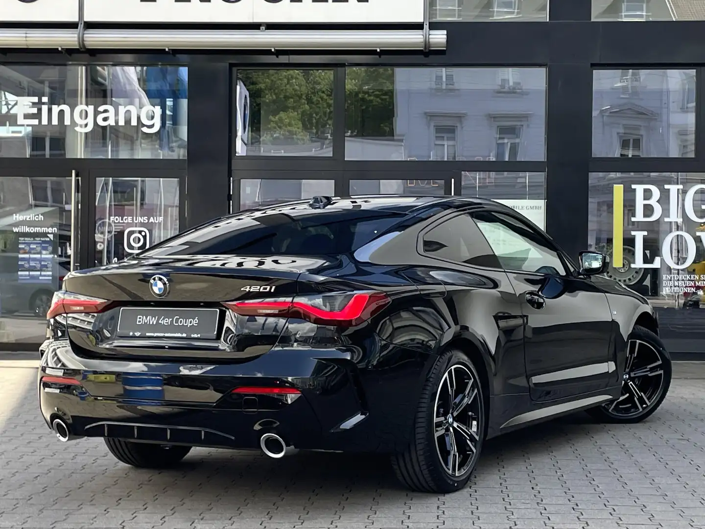 BMW 420 i Coupé M Sport HuD DA PA+ 18" Noir - 2