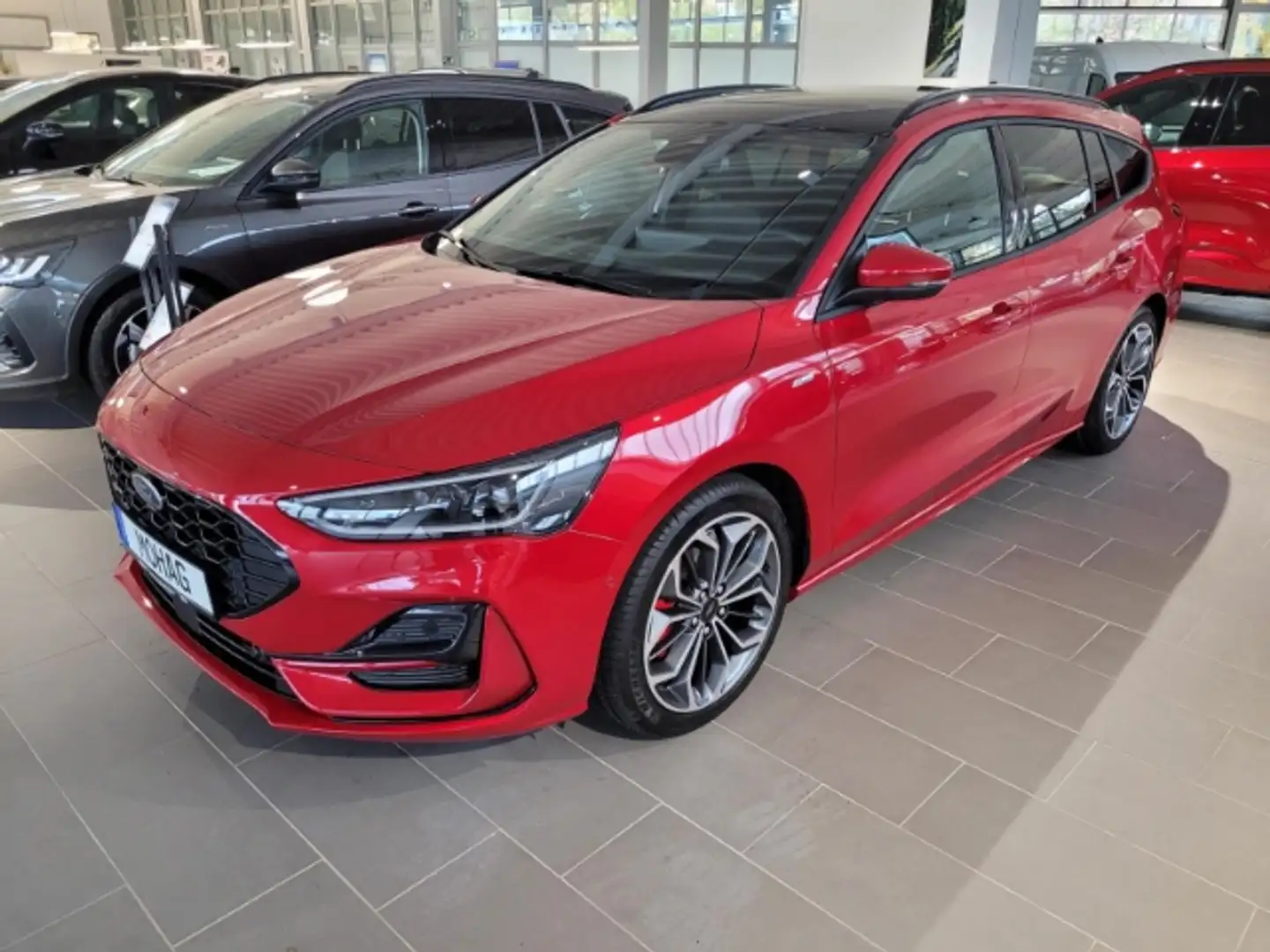 Ford Focus ST-Line X Turnier ACC HeadUp Pano B&O Matrix-LED Rouge - 1