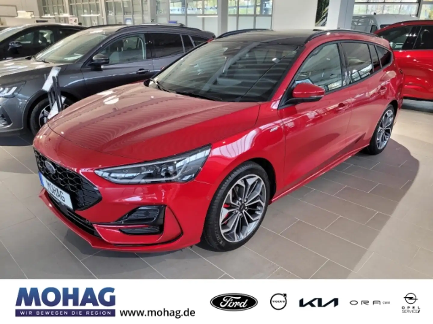 Ford Focus ST-Line X Turnier ACC HeadUp Pano B&O Matrix-LED Rot - 1