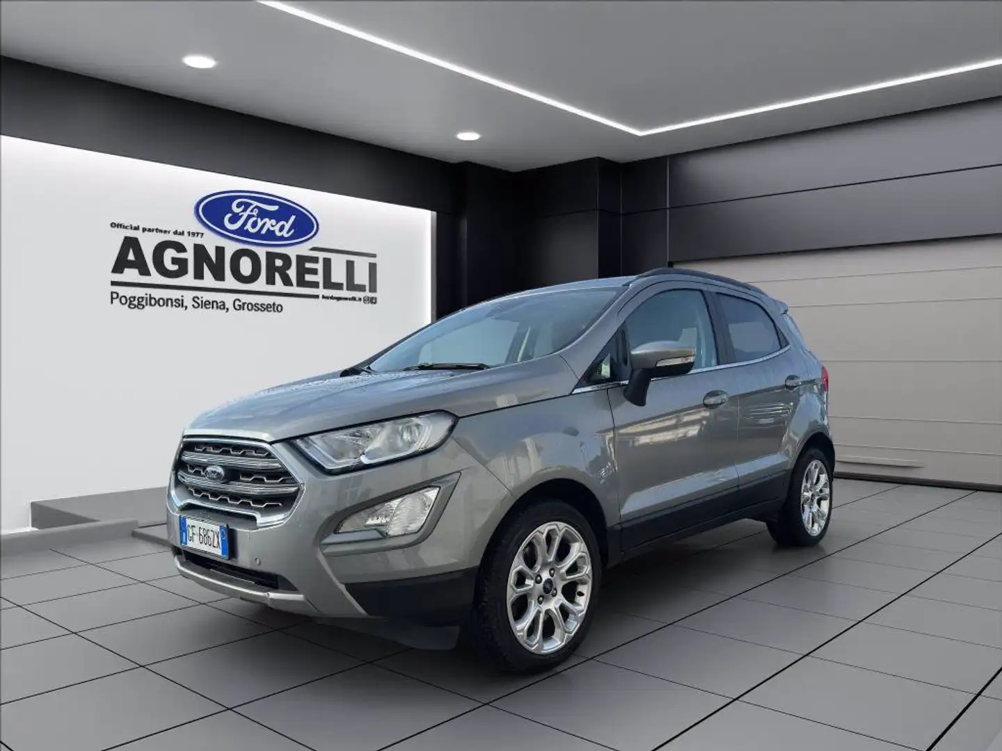 Ford EcoSport 1.0 ecoboost Titanium s&s 125cv Grigio - 1