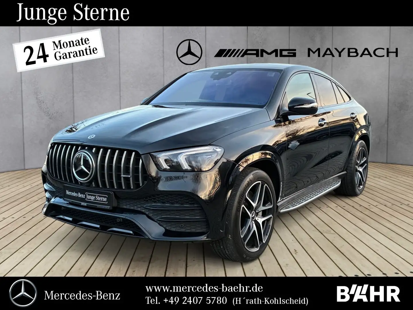 Mercedes-Benz GLE 53 AMG GLE 53 AMG 4M+ Coupé Night/Pano/360°/AHK/Head-Up Schwarz - 1