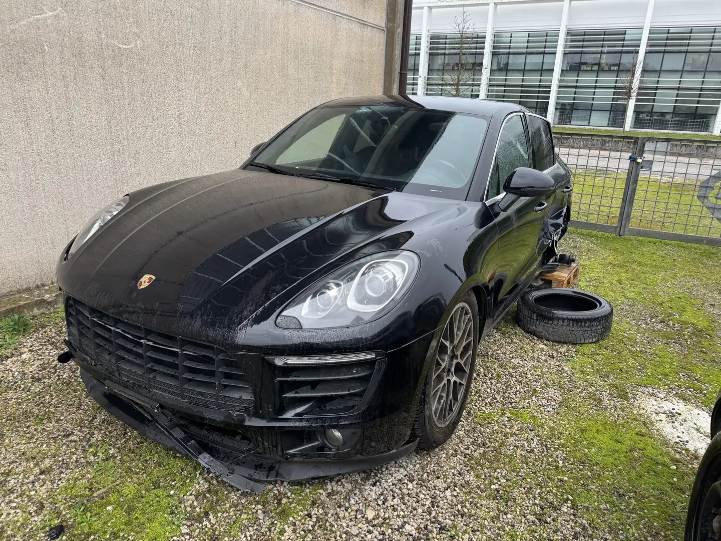 Porsche Macan Macan 2018 3.0d S 250cv pdk INCIDENTATA Schwarz - 2