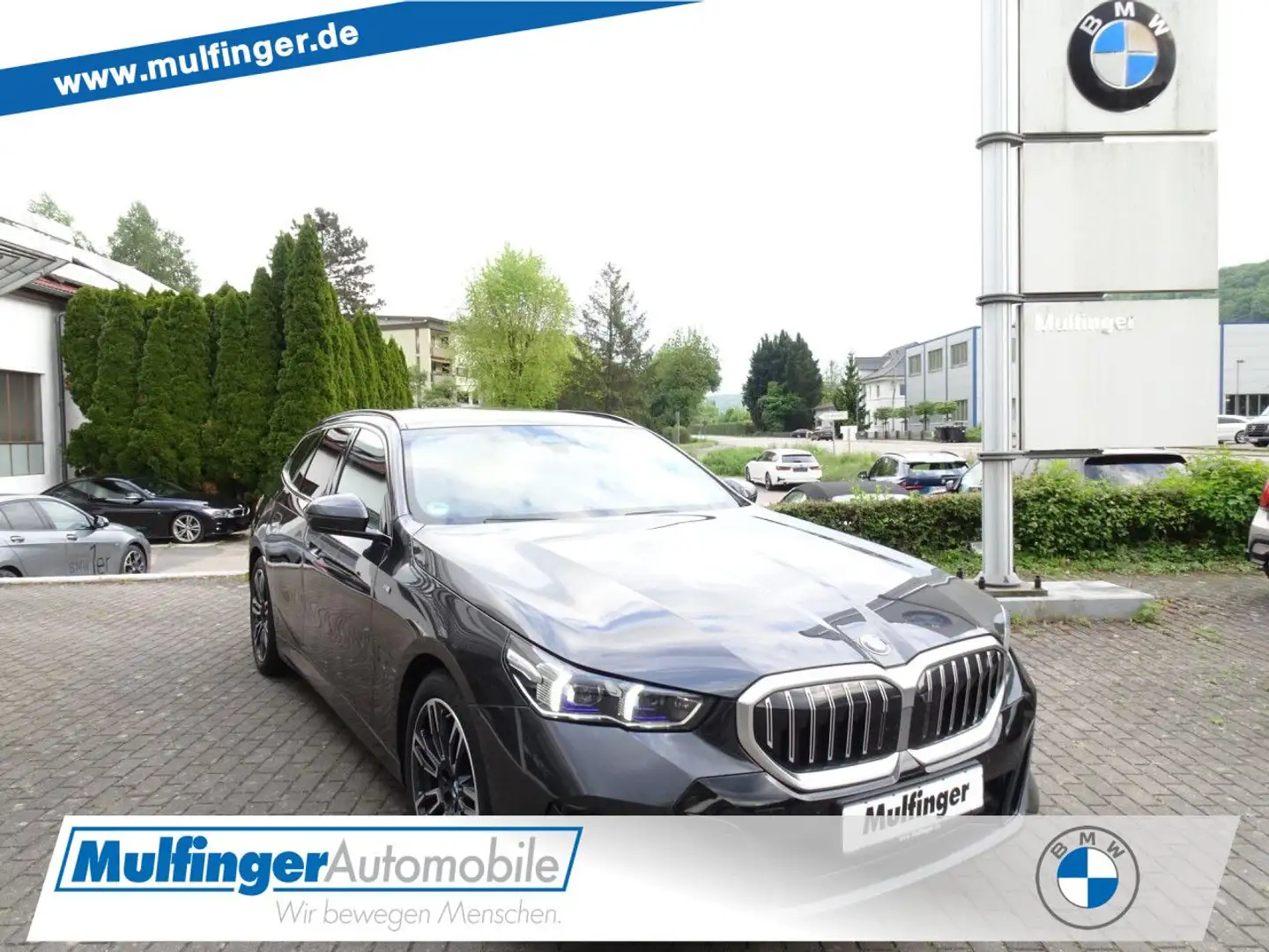 BMW 520 d T. xDrive  M Sport Standh.HUD ACC Ha/Ka.AHK Grau - 1
