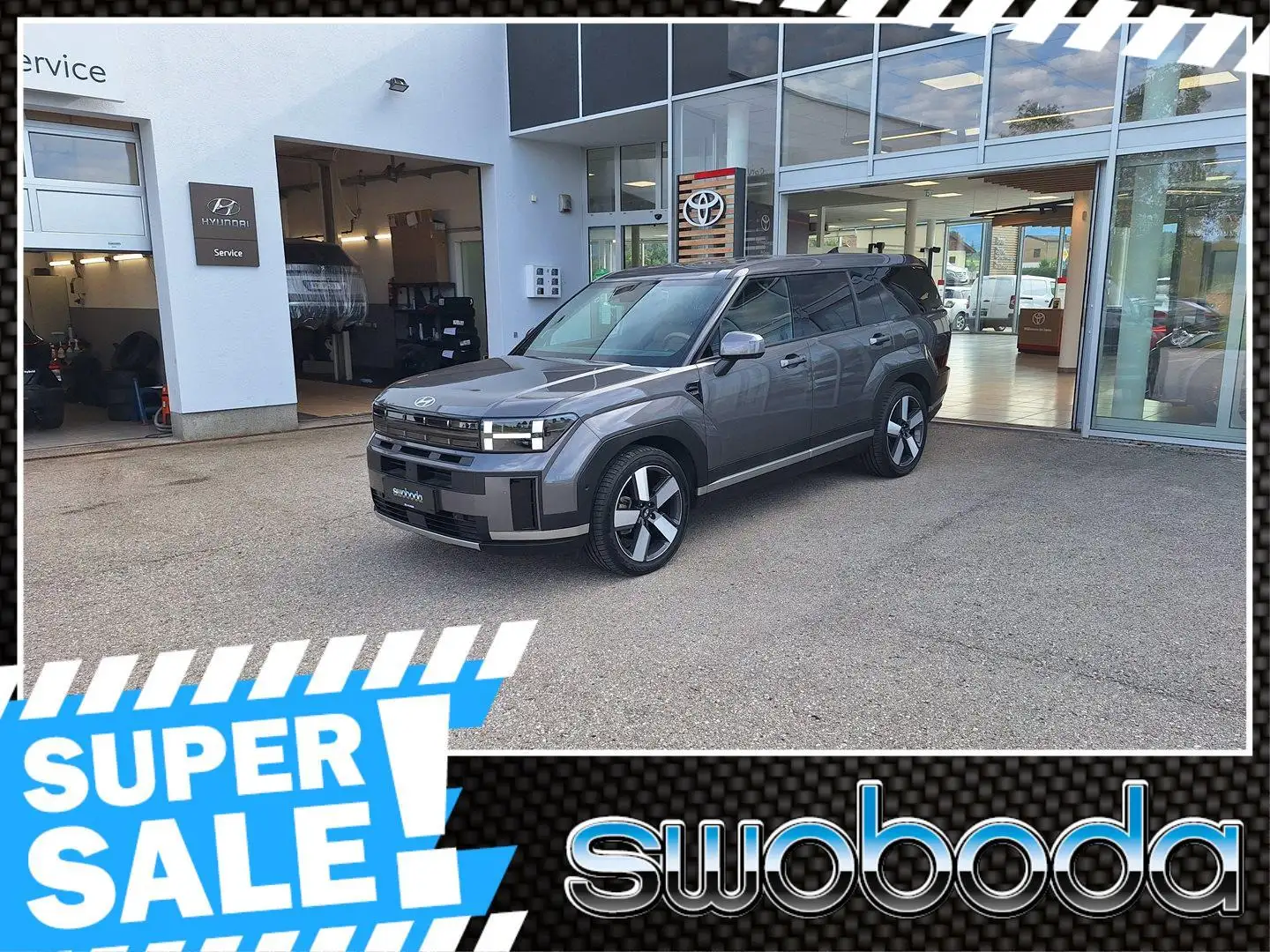 Hyundai SANTA FE Santa Fe Prestige Line 1.6 T-GDI PHEV 4WD spp0-P2 Grau - 1