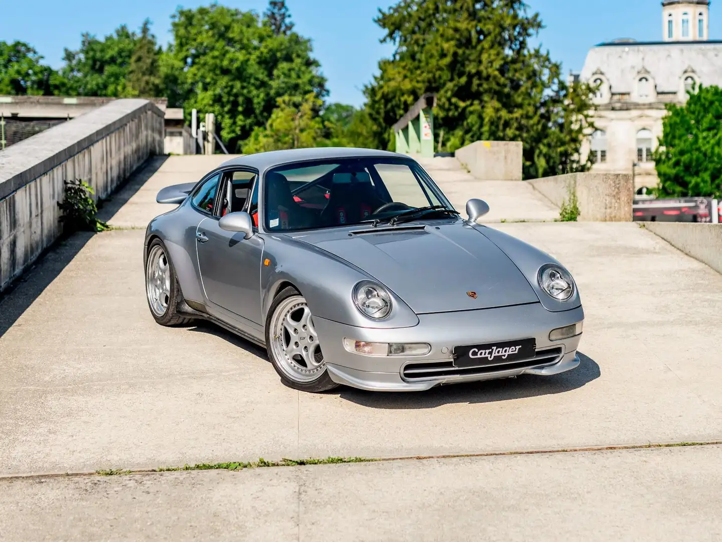 Porsche 993 carrera rs Gris - 1