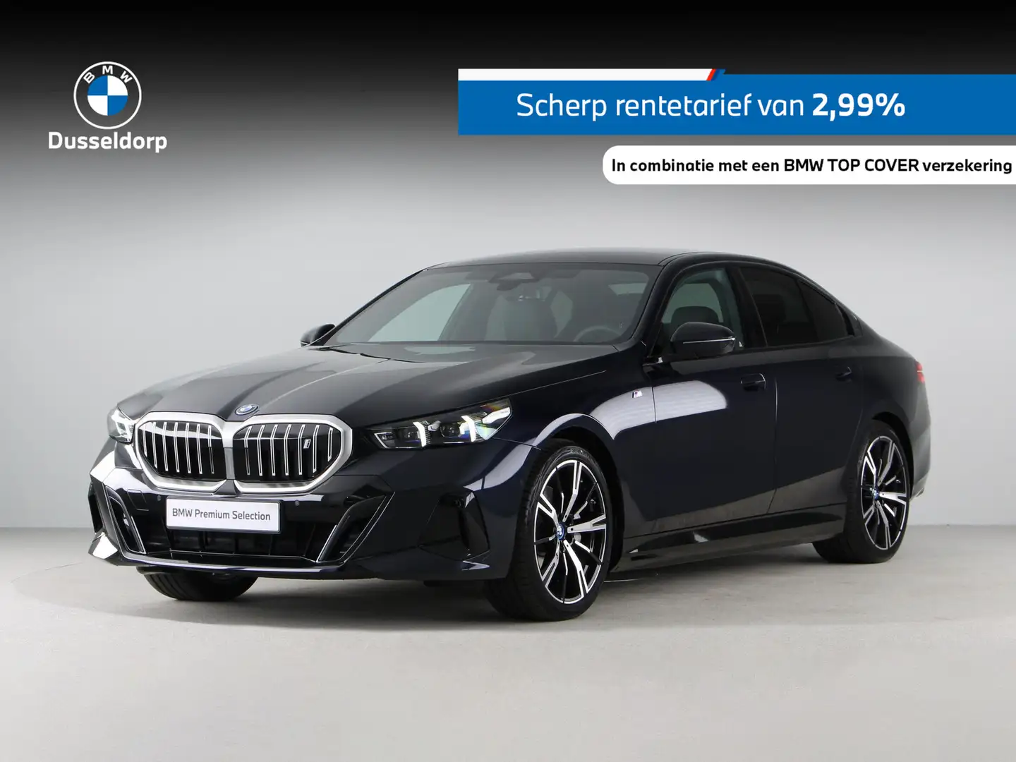 BMW i5 eDrive40 M-Sport 84 kWh Noir - 1