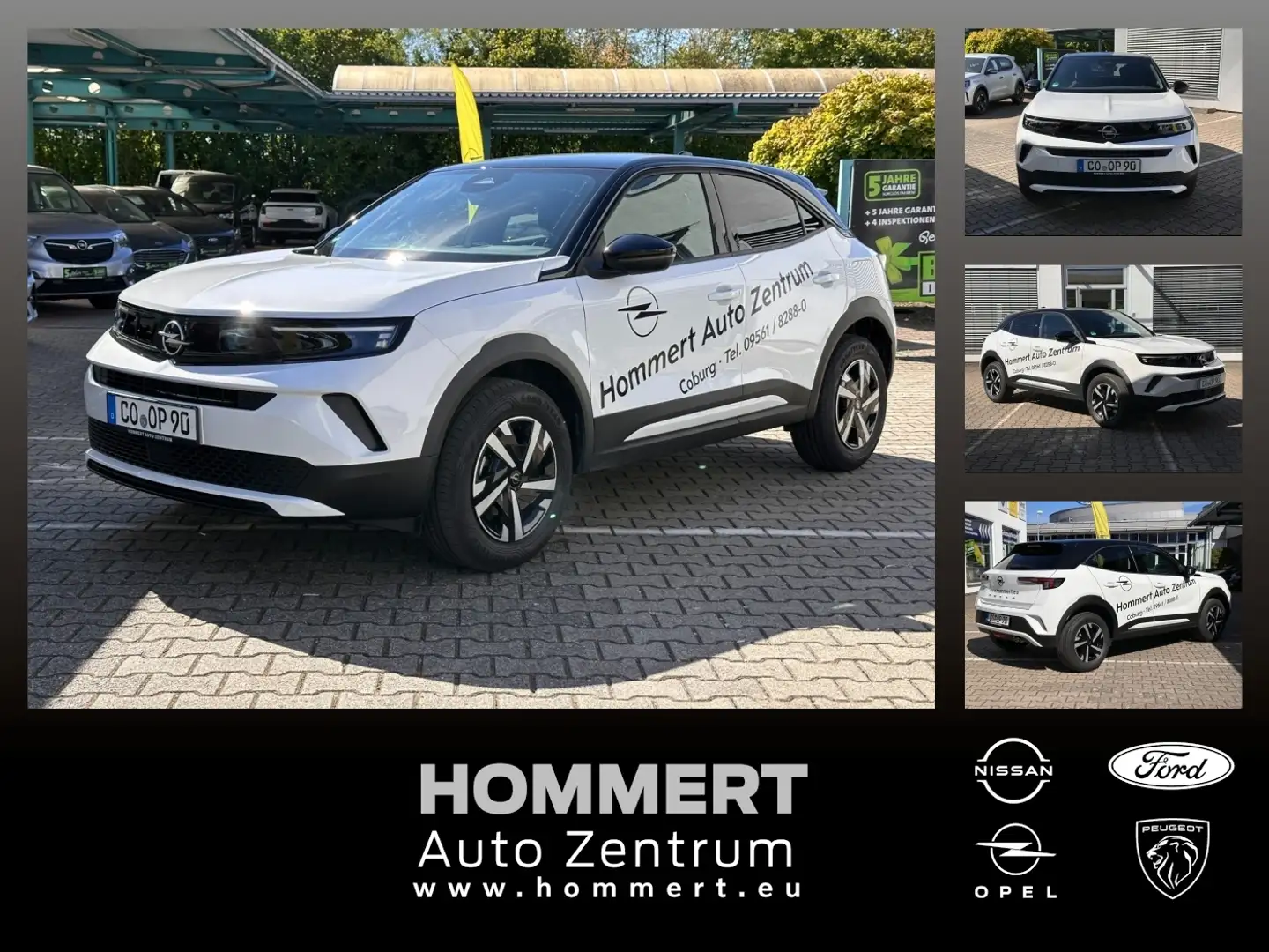 Opel Mokka 1.2 Turbo Edition #LED#SHZ#Klimaauto.# Weiß - 1