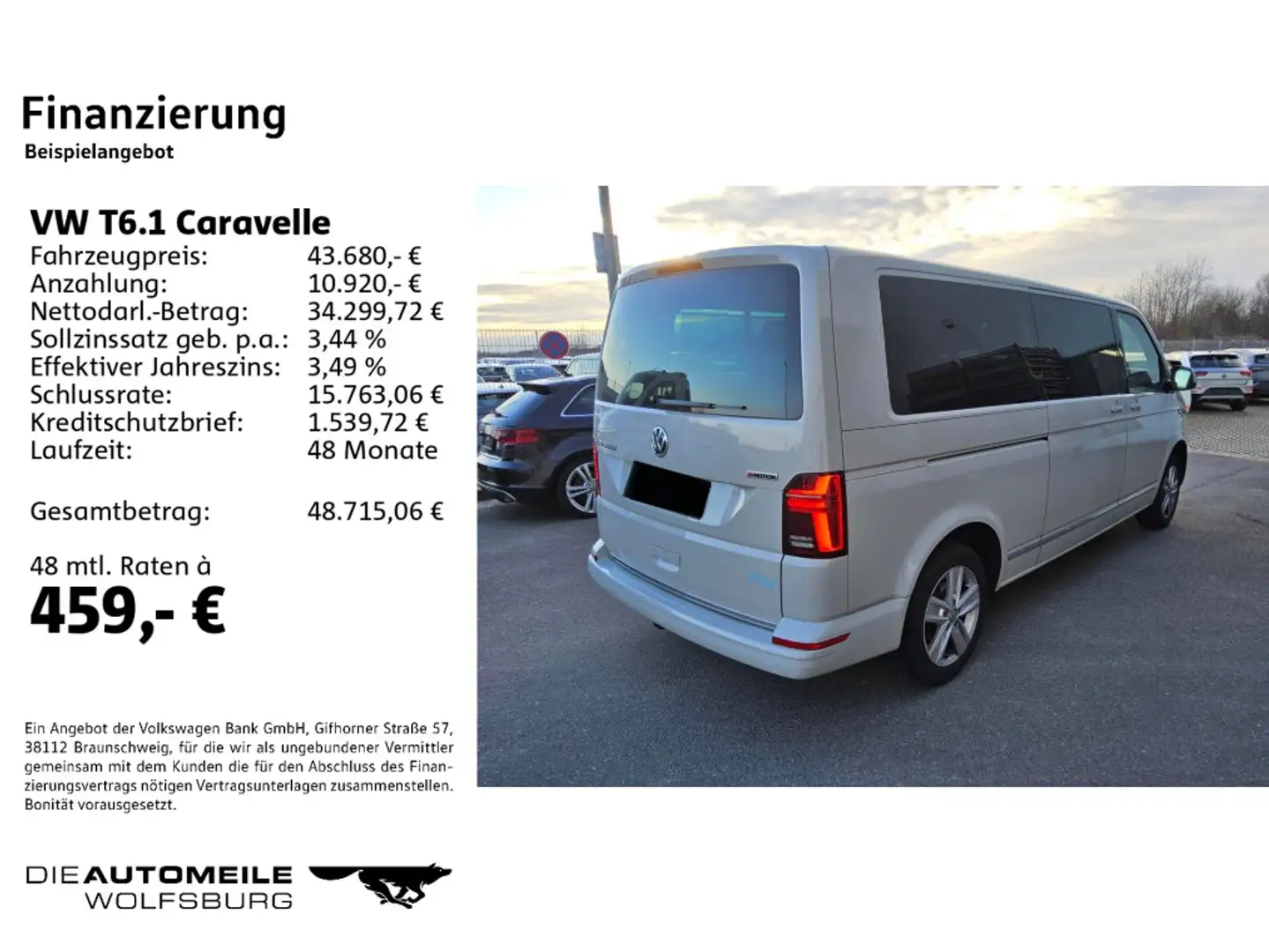 Volkswagen T6.1 Caravelle LR 2.0 TDI DSG 4Motion Comfortlin Grau - 2
