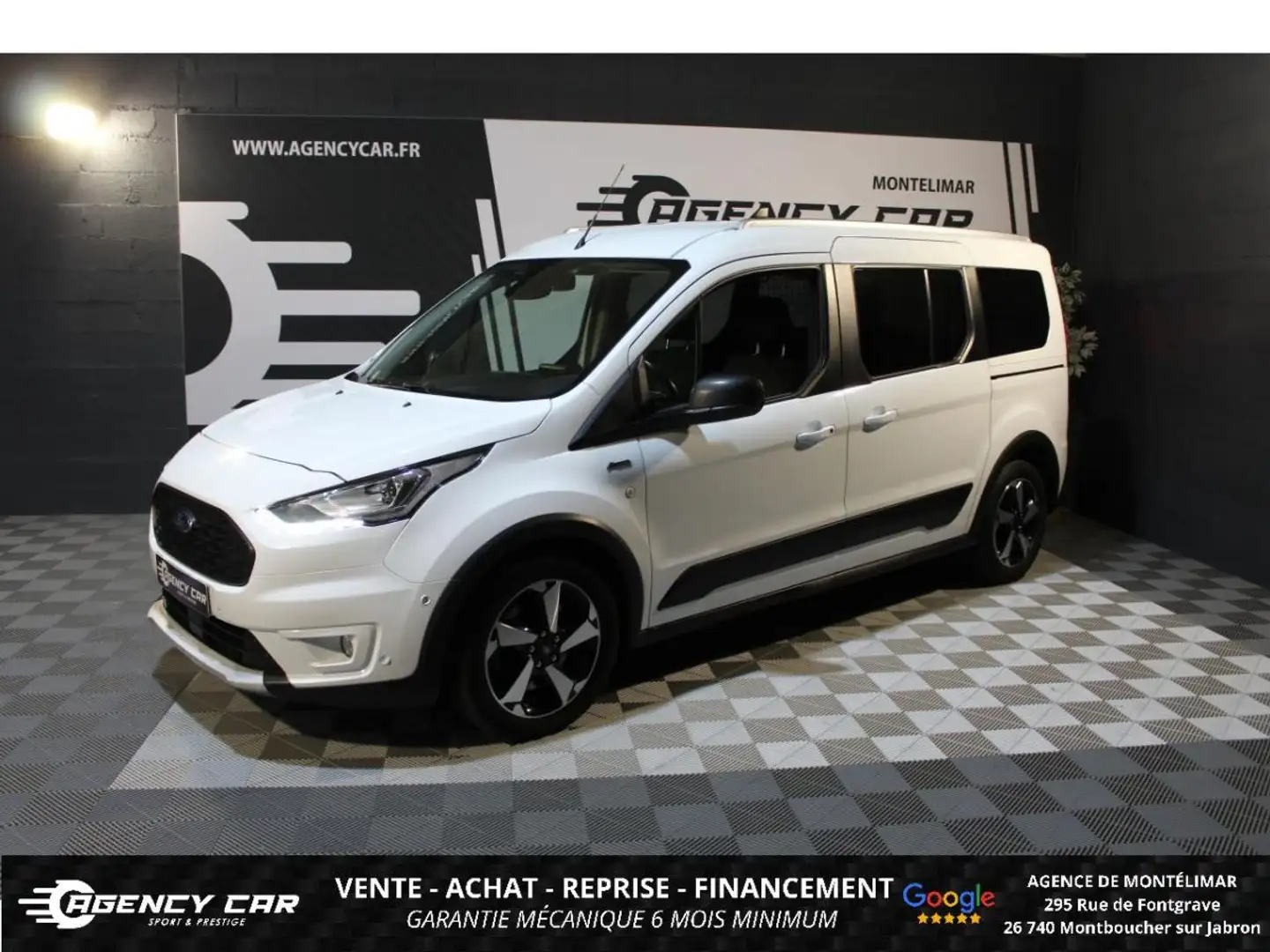 Ford Transit CONNECT/TOURNEO CONNECT 1.5 EcoBlue 120ch BVA COMBI Van L2 Active - Garantie 2027 Weiß - 1