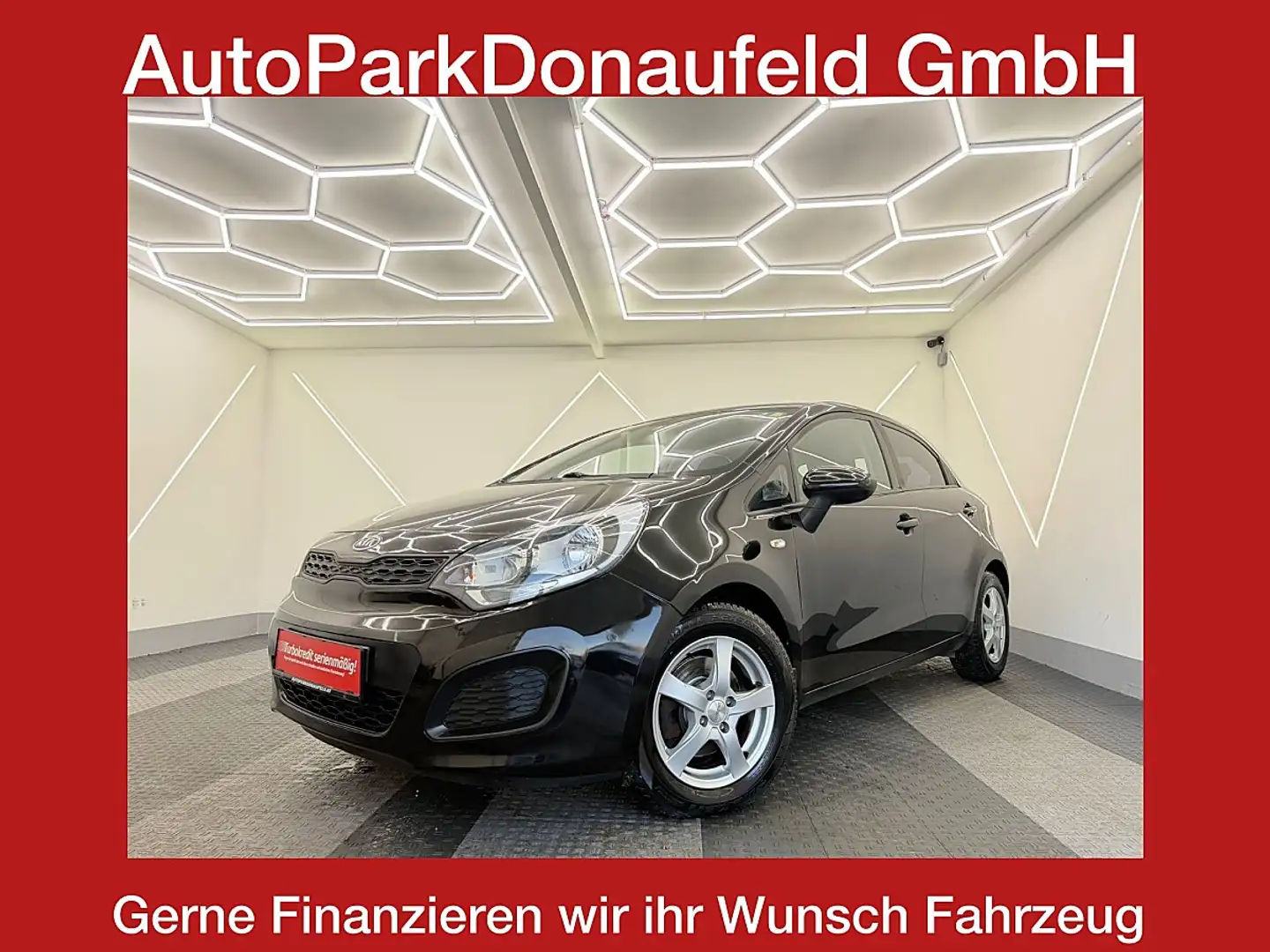 Kia Rio 1,1 CRDi Cool/Gepflegt/Neues Pickerl/ Schwarz - 1