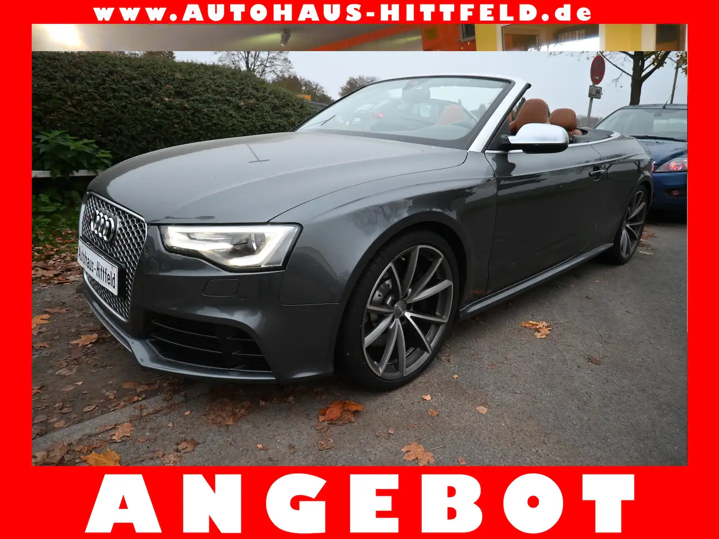 Audi RS5 4.2 FSI quattro V8-Cabrio S-tronic 20-Zoll Grau - 1
