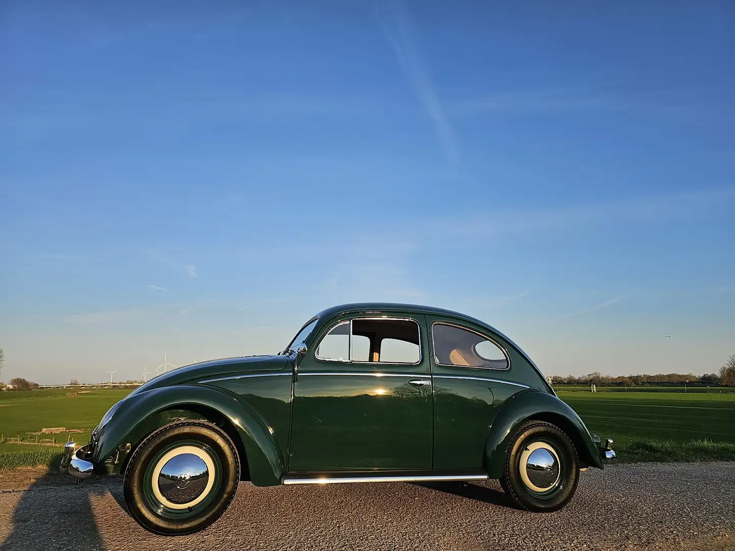 Volkswagen Kever Ovaal 2.200 kilometer na restauratie 1953 Verde - 2