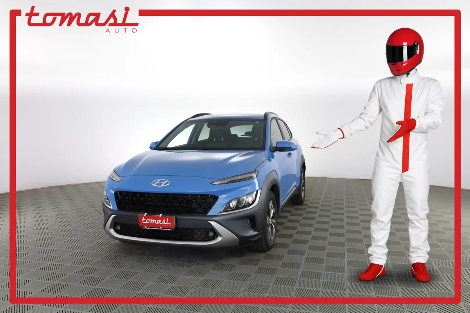 Hyundai KONA HYUNDAI Kona HEV 1.6 DCT XLine Blu/Azzurro - 1